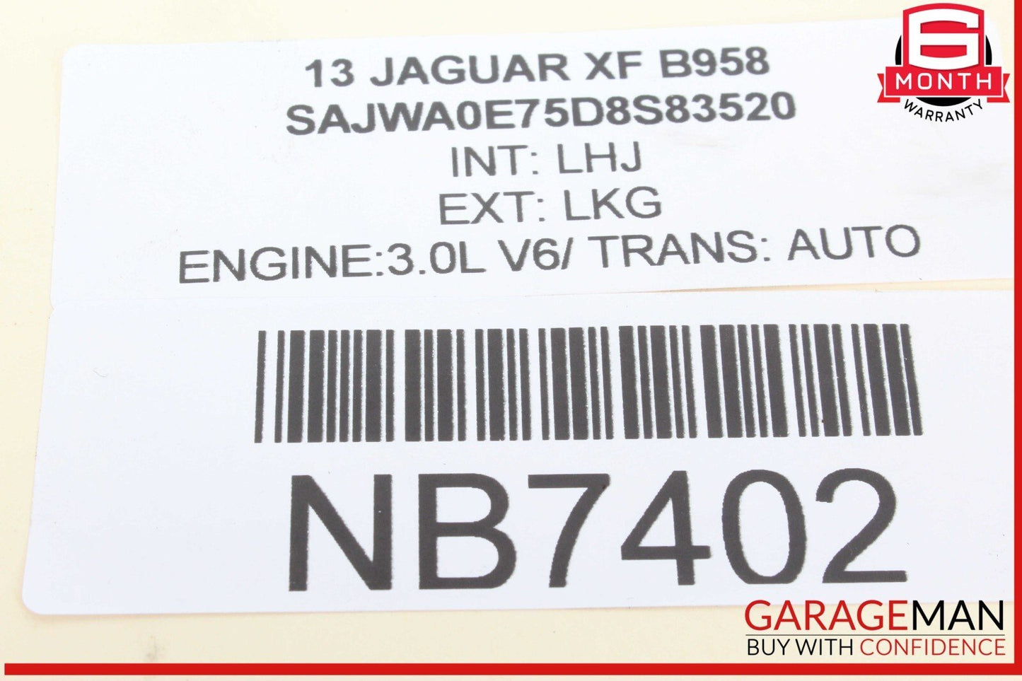 10-15 Jaguar X250 XF XFR XJ Engine Generator Alternator 8W8310300AC OEM