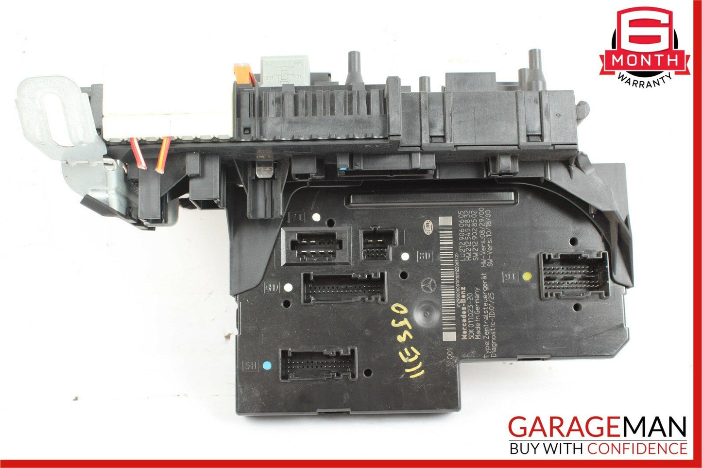 10-11 Mercedes W212 E350 E550 Rear SAM Module Fuse Box Relay 2129060605 OEM