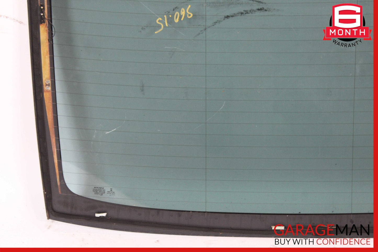 11-18 Volvo S60 Rear Window Windshield Glass OEM