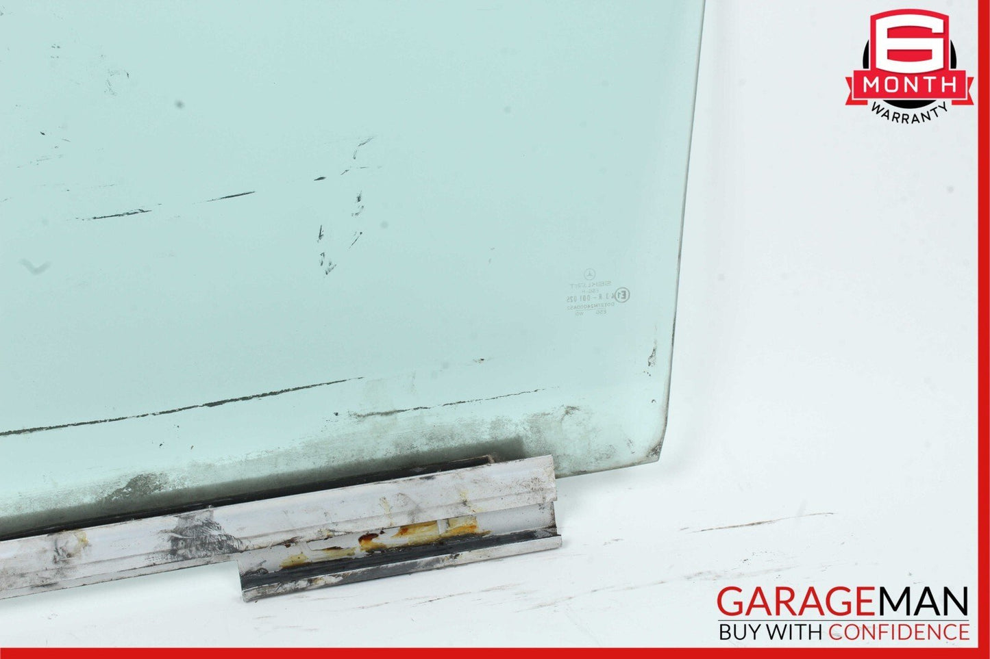86-91 Mercedes W126 420SEL Front Right Passenger Side Door Window Auto Glass OEM