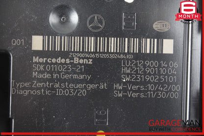 10-18 Mercedes W212 E350 E250 Rear SAM Fuse Box Relay Control Module OEM