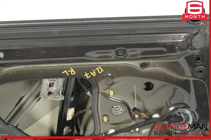 12-18 Audi A7 RS7 S7 Rear Left Driver Side Door Shell Panel Black OEM