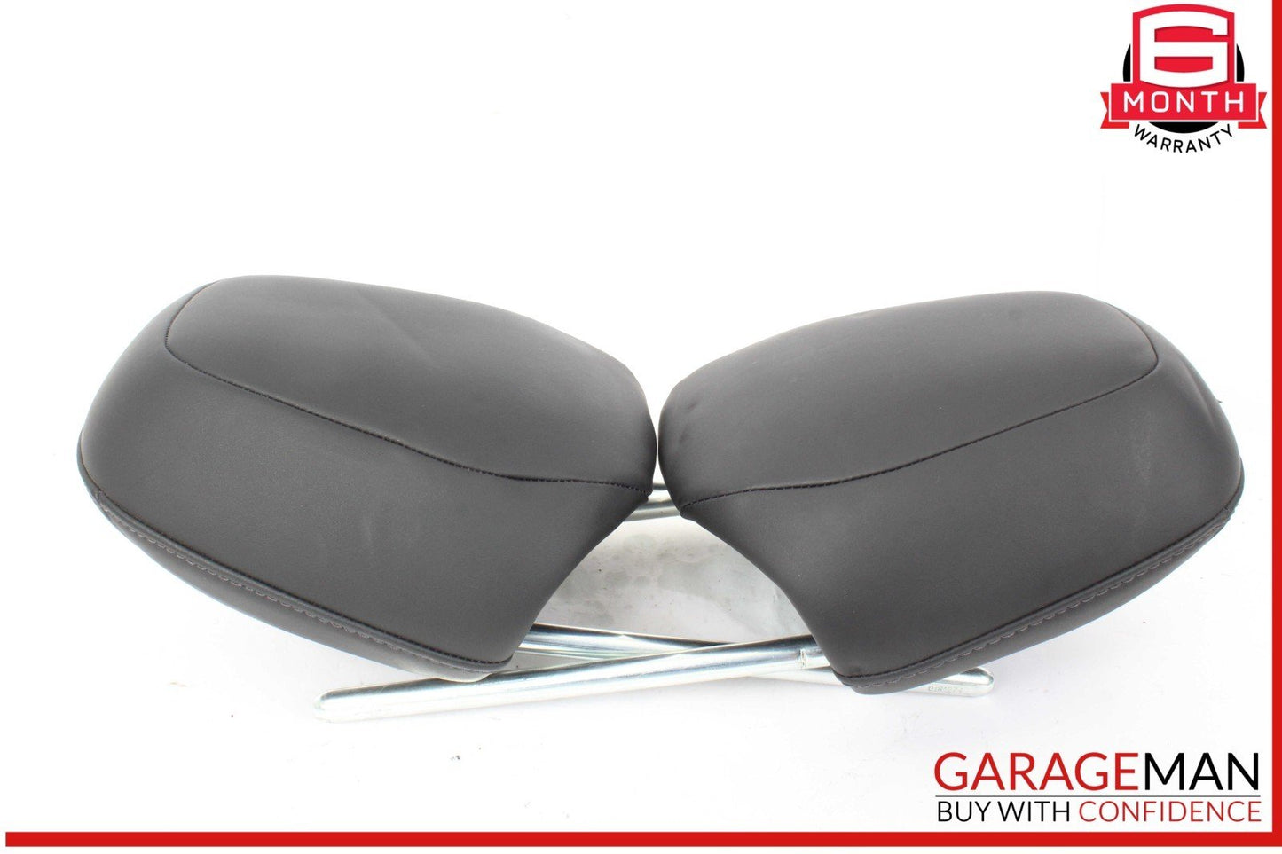 17-23 Tesla Model 3 Front Left and Right Side Head Rest Headrest Set Black OEM