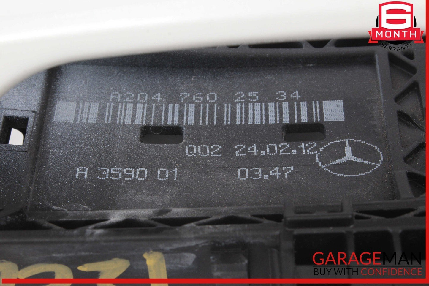 12-18 Mercedes W218 CLS550 CLS63 Rear Left Driver Side Exterior Door Handle OEM