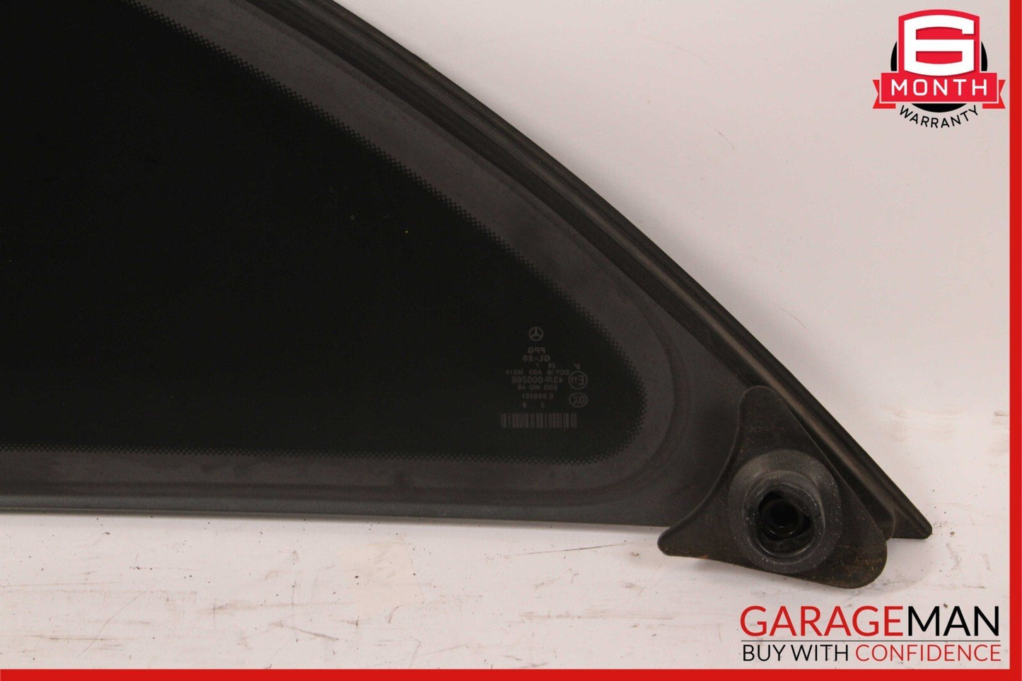06-13 Mercedes W251 R350 Rear Right Passenger Door Quarter Window Auto Glass OEM