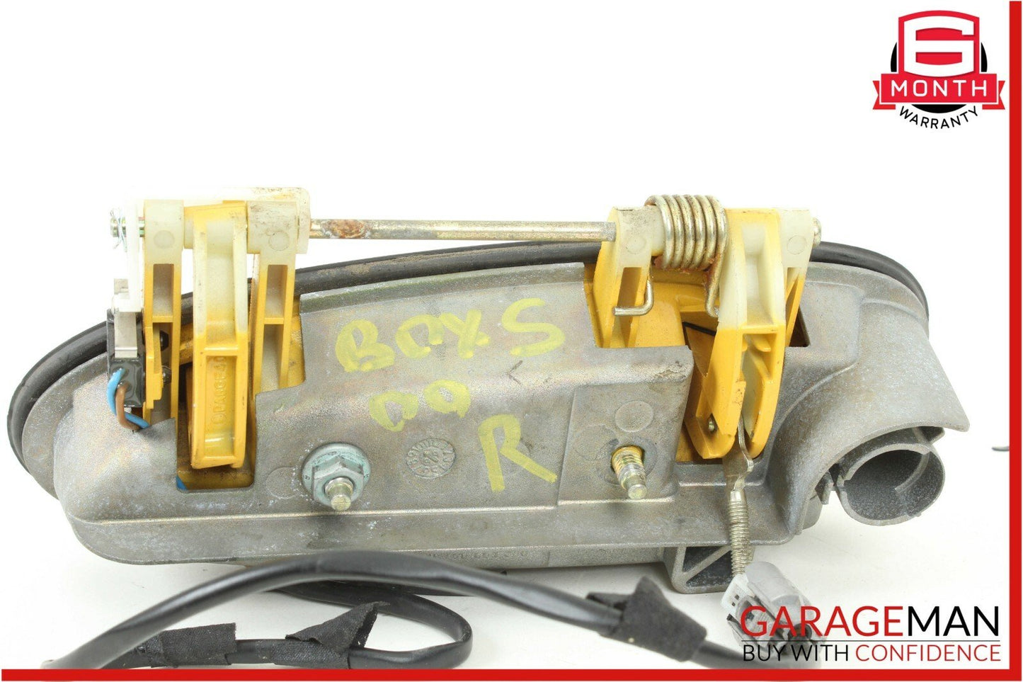 97-04 Porsche Boxster 986 Front Right Passenger Side Exterior Door Handle Yellow