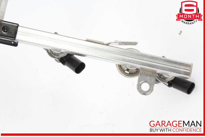 05-12 Mercedes W204 C300 E350 SLK300 Fuel Injector Rail w/ Fuel Injectors OEM