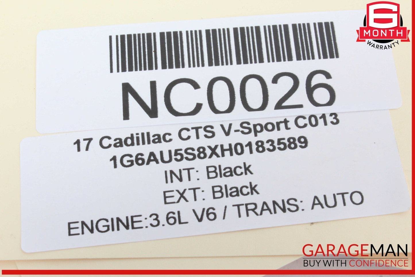 14-19 Cadillac CTS V-Sport Park Parking Assist Computer Control Module 84050285