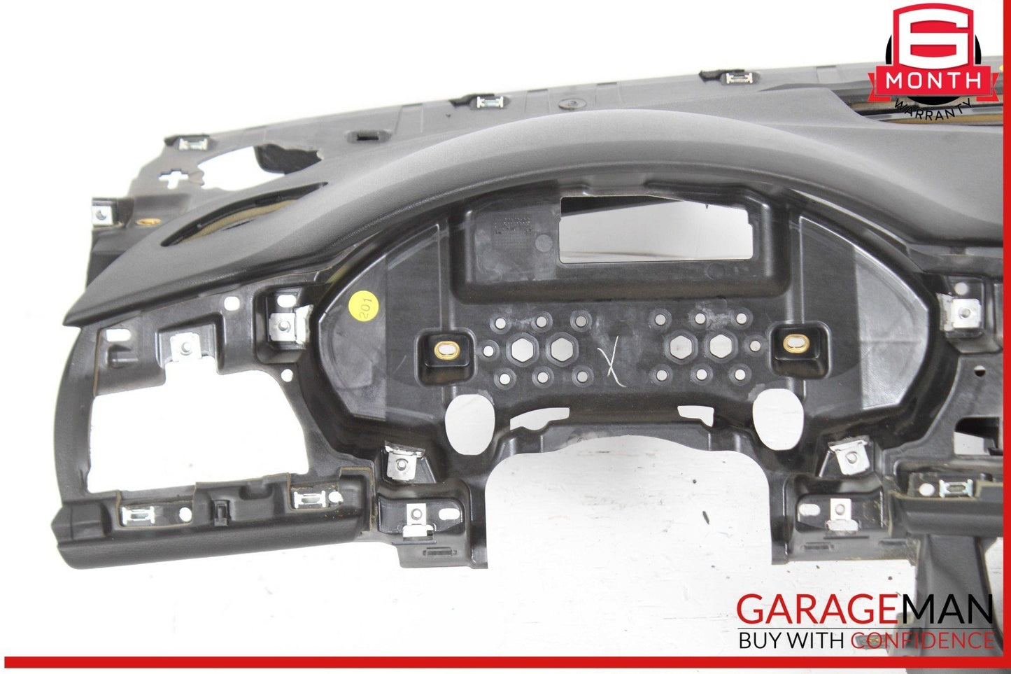 12-18 Audi A6 S6 Dashboard Trim Cover Instrument Panel Black OEM