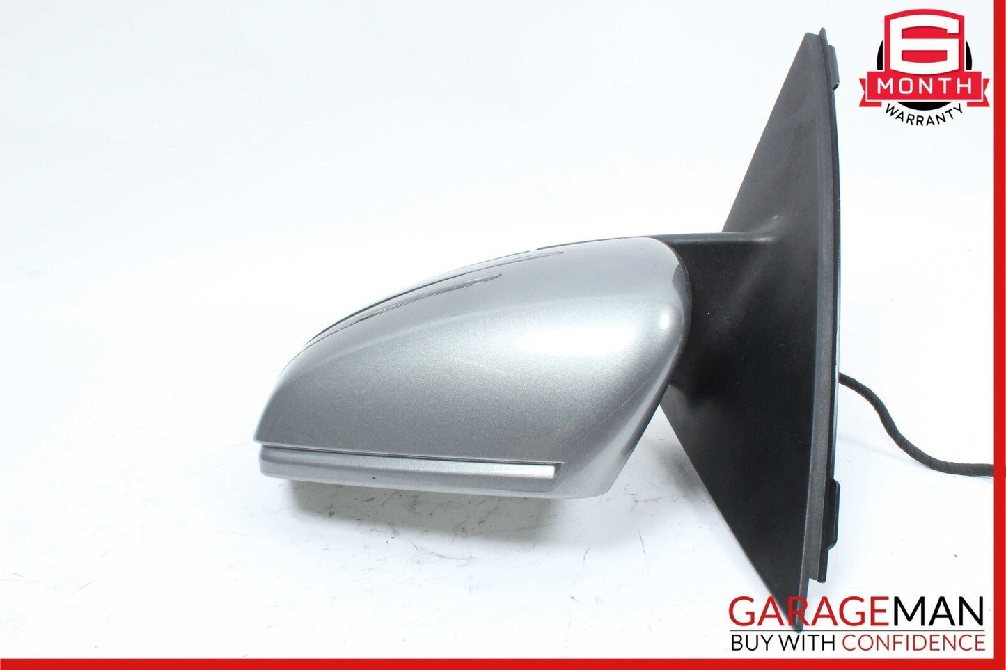 12-14 Mercedes W204 C250 C63 AMG Front Left Side Mirror Rear View Door Silver