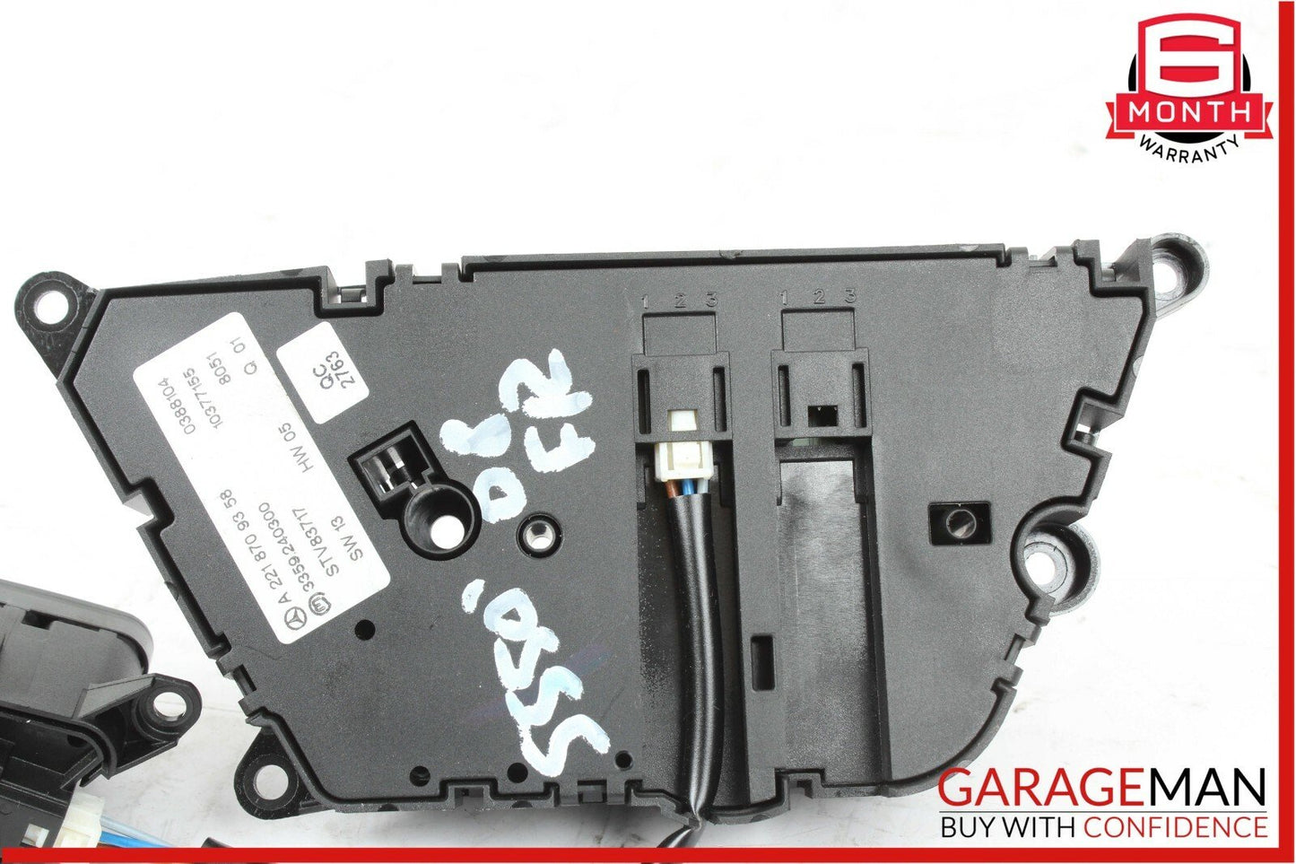 07-13 Mercedes S550 CL600 Front Right Seat Adjustment Control Memory Switch Set