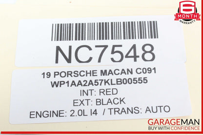 15-24 Porsche Macan 95B Front Right Passenger Side Door Window Regulator Motor