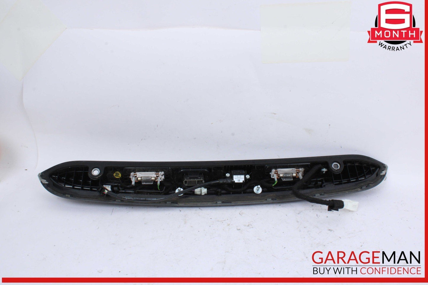 14-17 Maserati Ghibli Rear Trunk Lid Parking Camera Molding Panel Assembly OEM