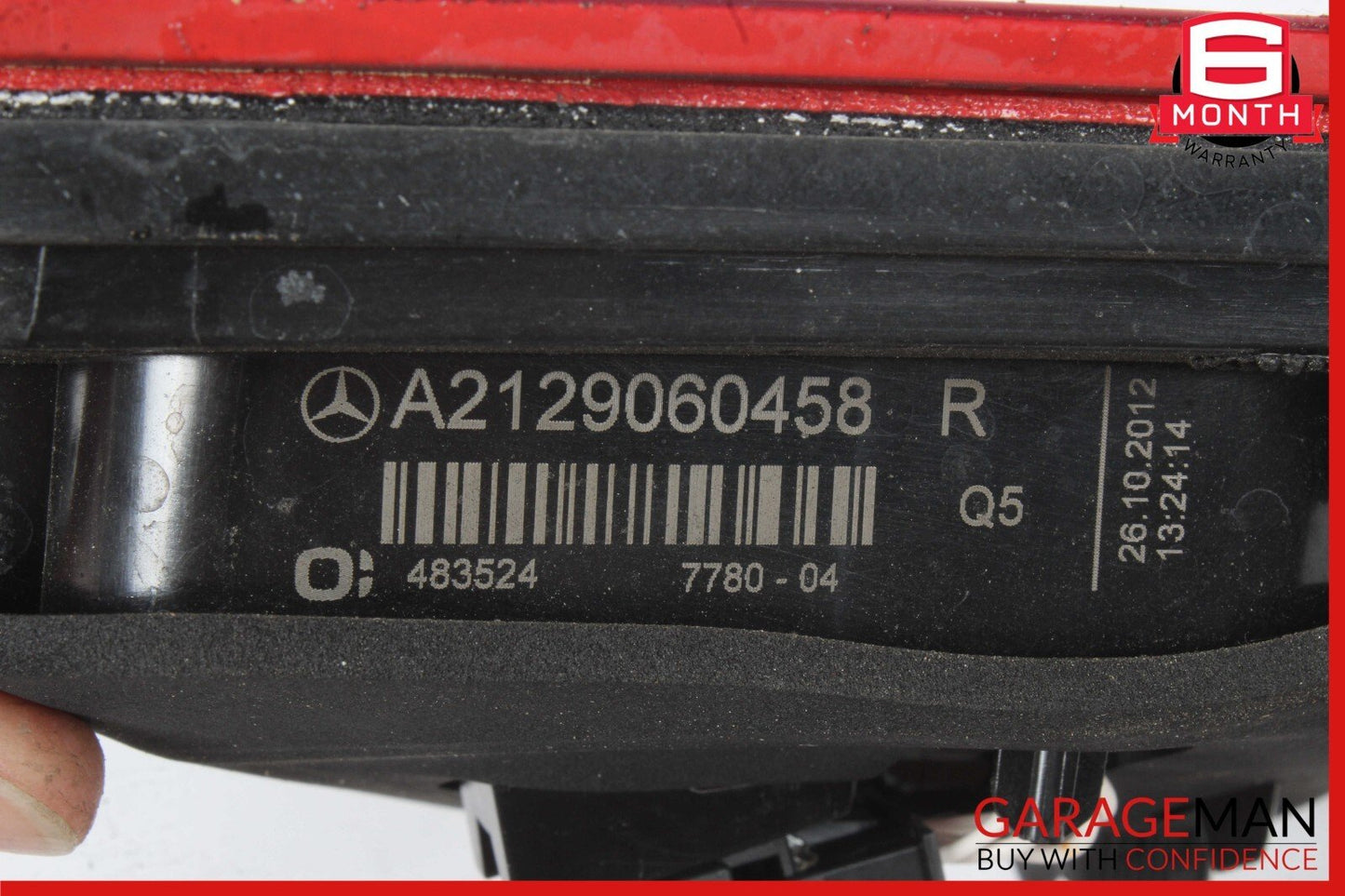 10-13 Mercedes W212 E350 E250 E550 Inner Tail Light Lamp Rear Right Side OEM