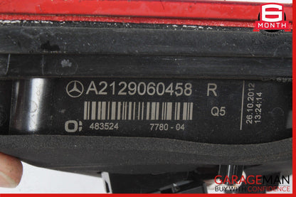10-13 Mercedes W212 E350 E250 E550 Inner Tail Light Lamp Rear Right Side OEM