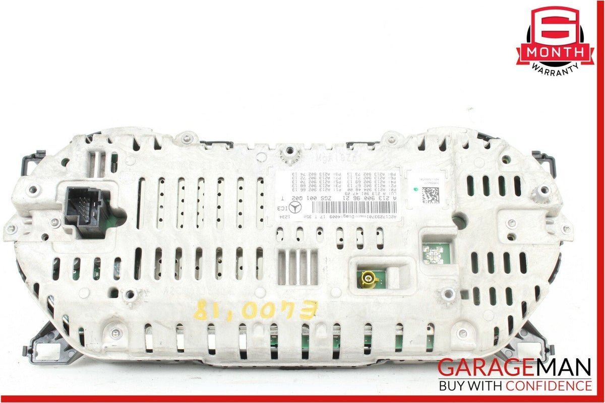 16-18 Mercedes W213 E400 Speedometer Odometer Instrument Cluster Gauge OEM 10k