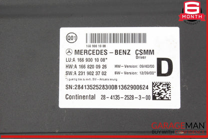 12-20 Mercedes X166 GL450 4MATIC Front Left Side Seat Control Module OEM