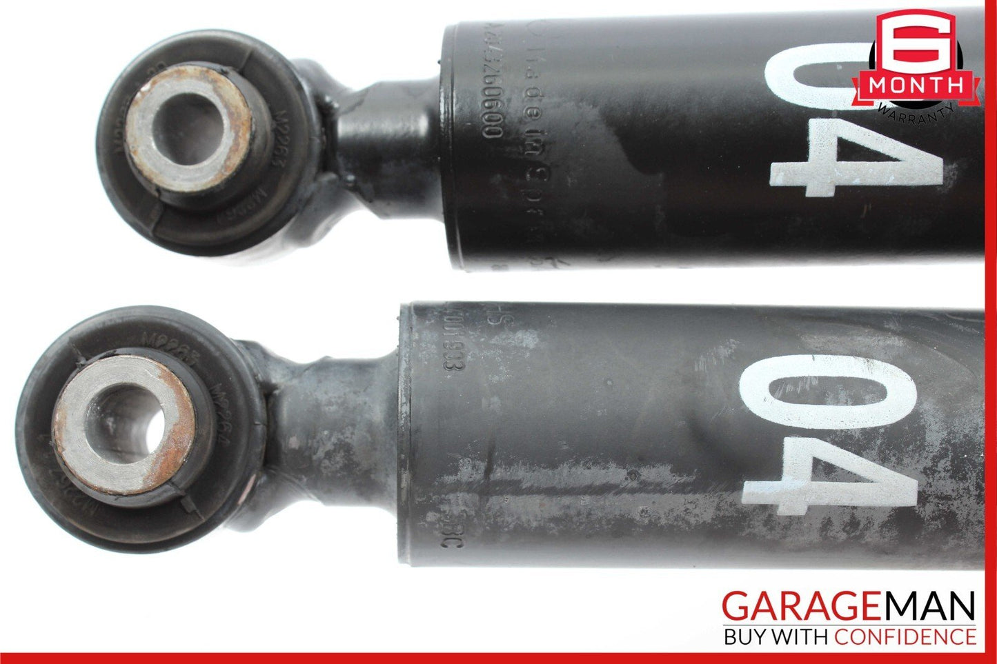 12-15 Mercedes W204 C250 RWD SACHS Rear Left & Right Shock Absorber Struts OEM
