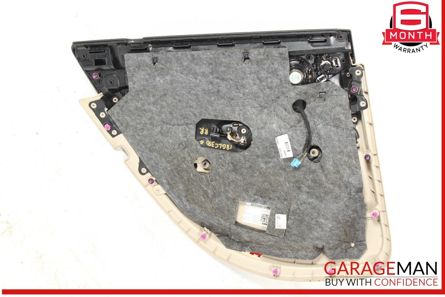 16-23 Mercedes X253 GLC350e GLS300 Rear Right Side Interior Door Trim Panel OEM