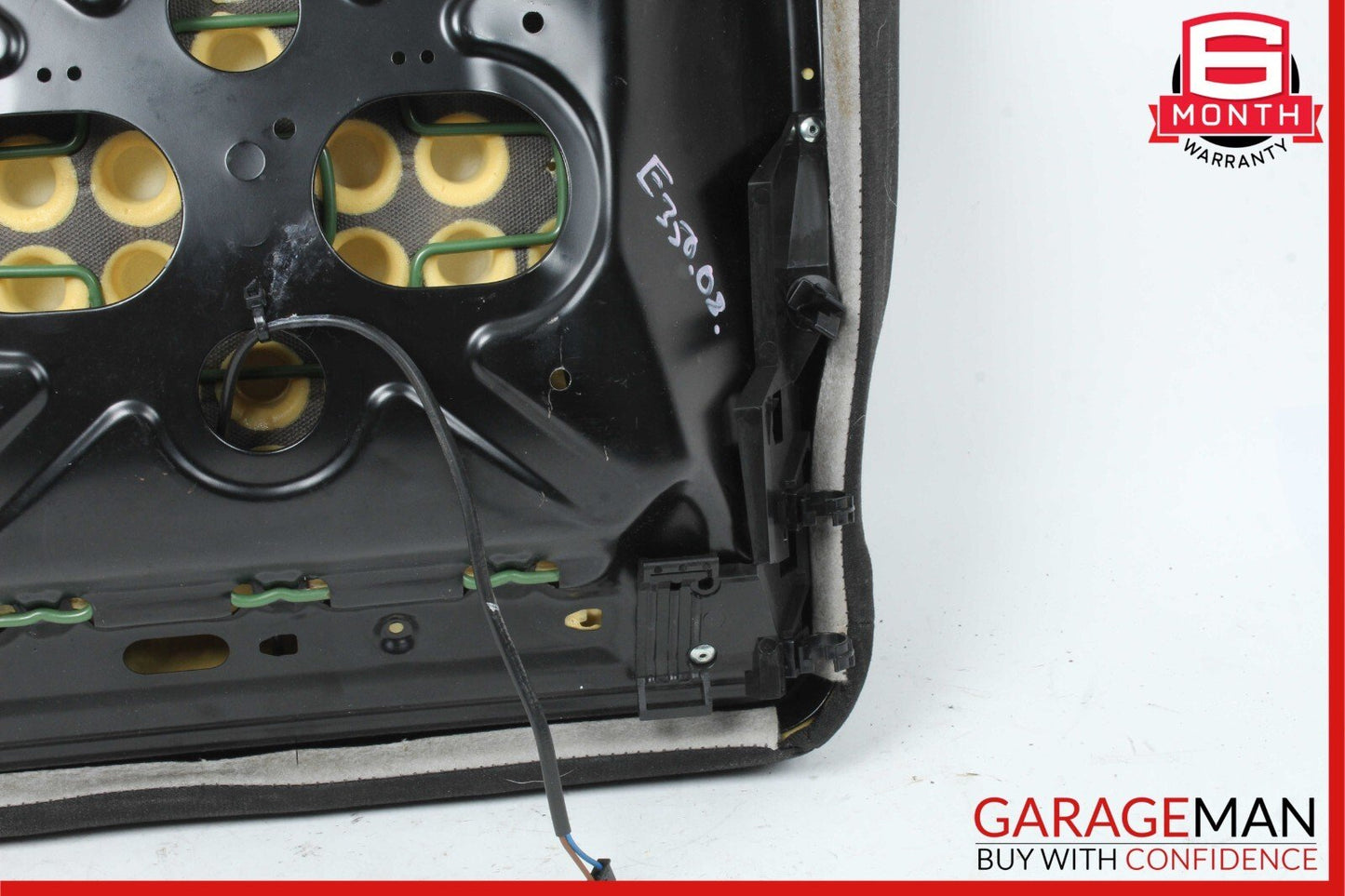 07-09 Mercedes W211 E350 E550 Front Right Side Lower Bottom Seat Cushion Black
