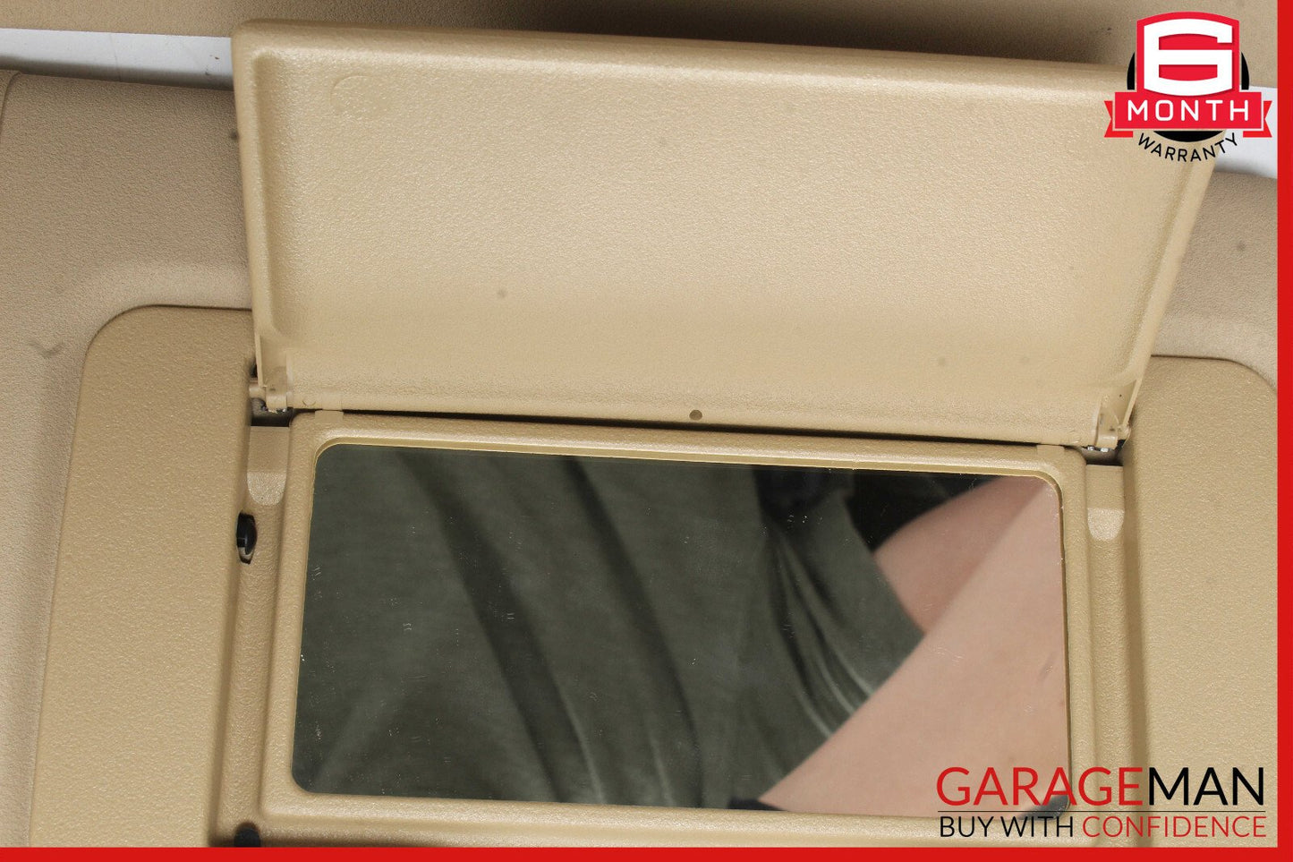 06-12 Mercedes X164 GL550 ML450 Sun Visor Sunvisor Right Side Brown OEM