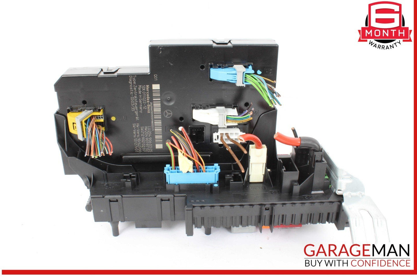 12-14 Mercedes W204 C250 C350 Rear SAM Module Relay Fuse Box Assembly OEM