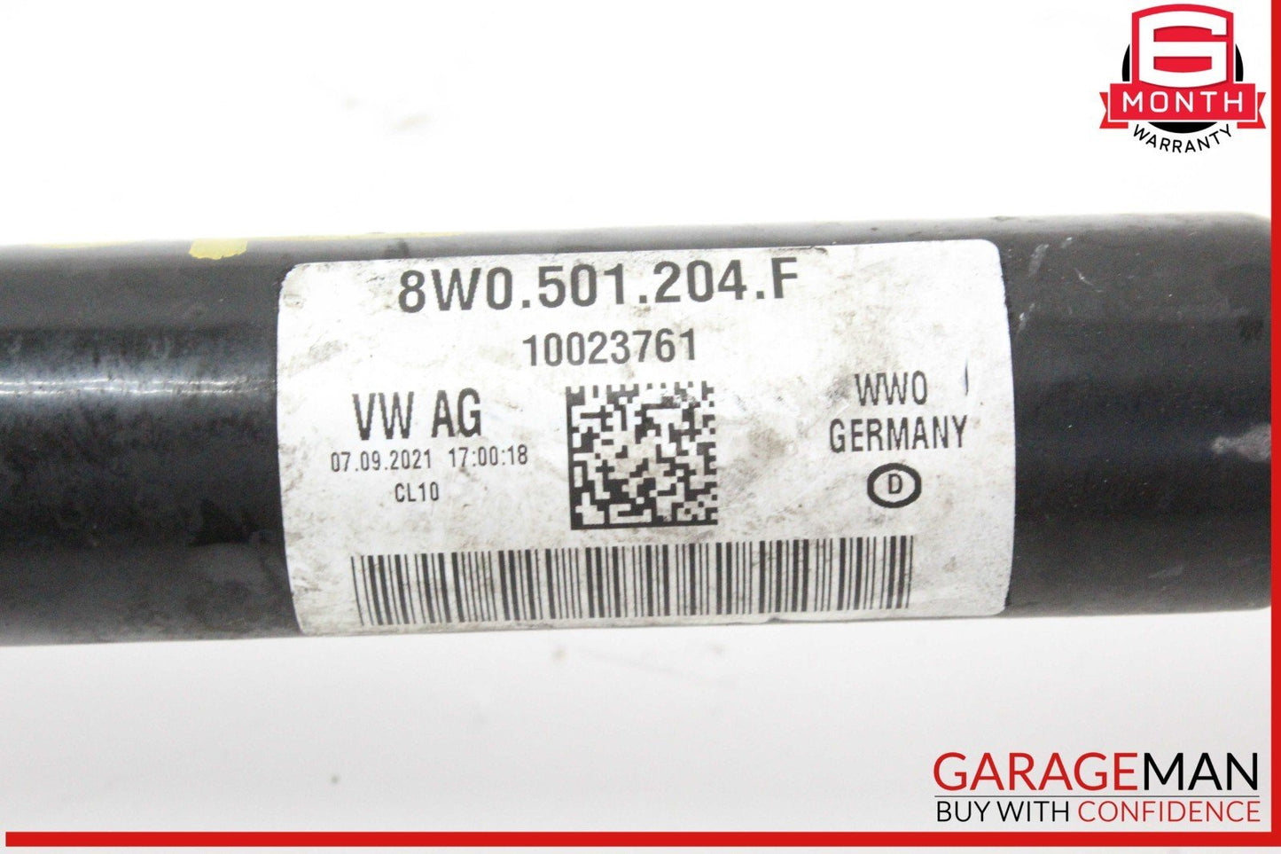 18-24 Audi S5 RS5 Rear Right Passenger Side CV Axle Driveshaft 8W0501204F OEM