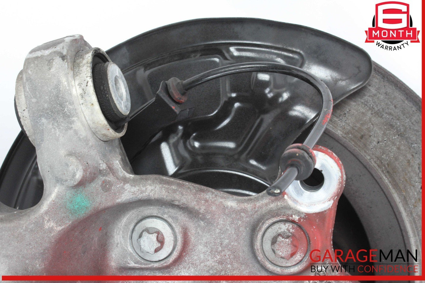 14-19 Mercedes W117 CLA250 Rear Right Side Spindle Knuckle w/ Rotor Disc OEM