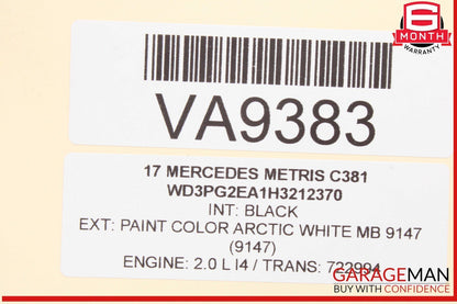16-19 Mercedes W447 Metris Fuel Gas Control Module Unit 0009008509 OEM