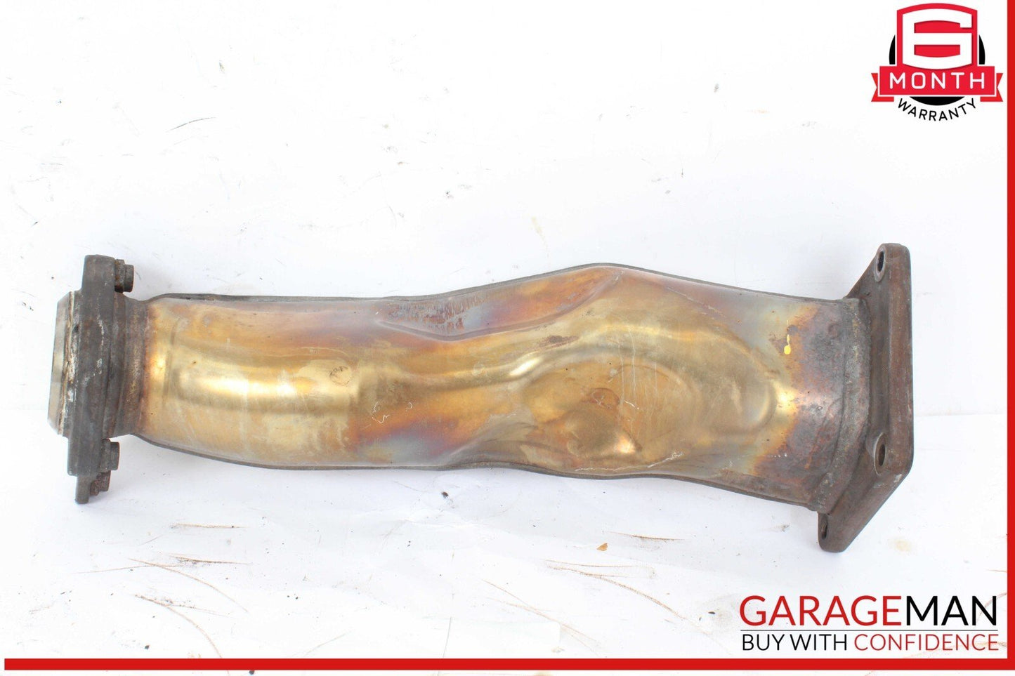 12-19 Mercedes X166 GL450 Engine Exhaust Front Pipe Left Side OEM