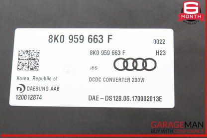 12-18 Audi A6 A7 Voltage Stabilizer Control Module Unit 8K0959663F OEM