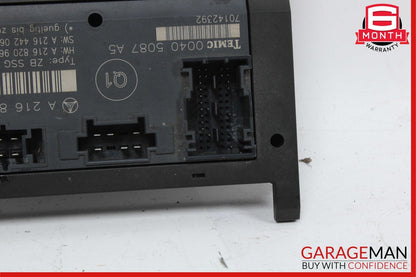 07-14 Mercedes W216 CL550 CL63 AMG Front Right Passenger Seat Control Module OEM