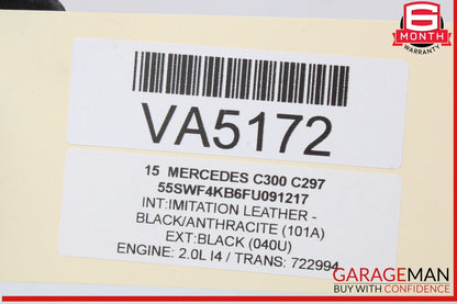 15-18 Mercedes W205 C300 C350 C43 AMG Headlight LED Control Module OEM