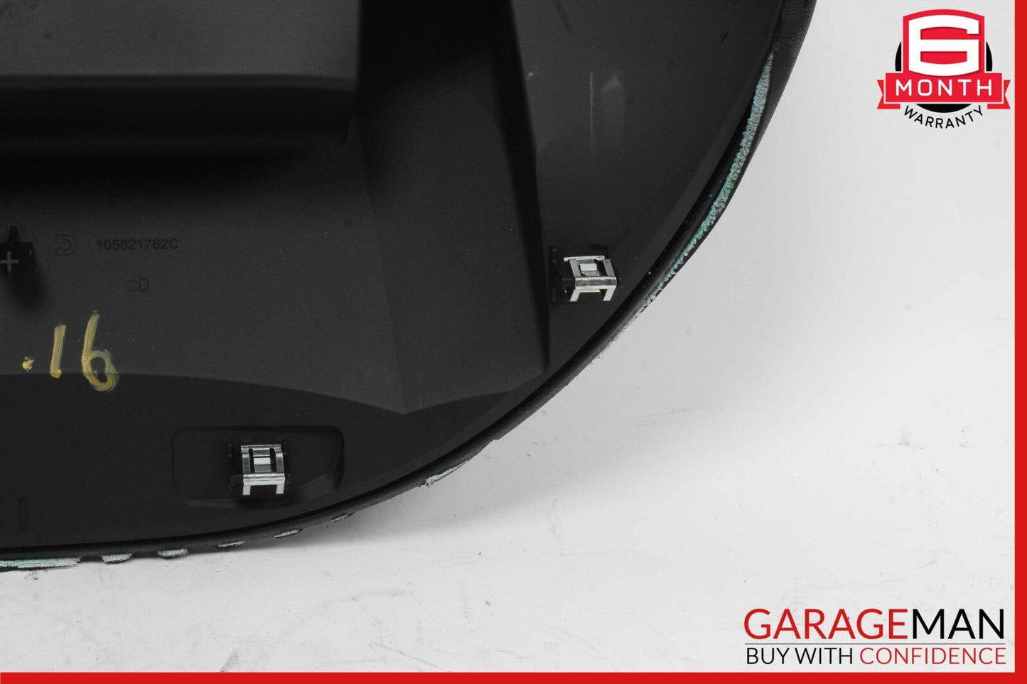 14-17 Maserati Ghibli Gauge Dash Speedometer Trim Pad Cover Black OEM