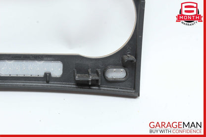 08-14 Mercedes W204 C300 C350 AC A/C Climate Control Switch Trim Bezel Wood OEM