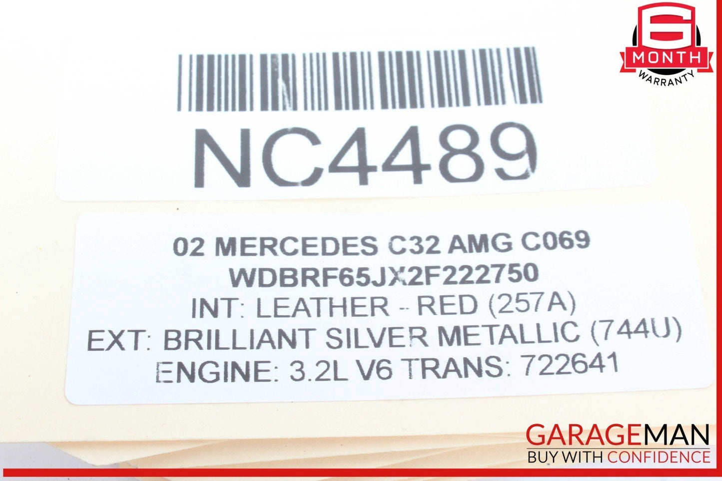 00-09 Mercedes W203 C32 AMG SL550 Voice Command Control Module 2038205826 OEM
