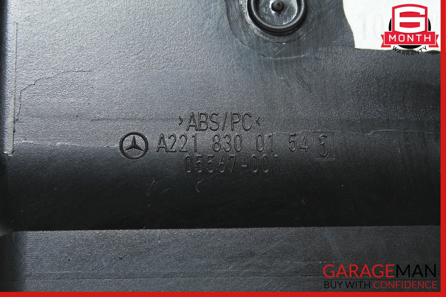 07-14 Mercedes W221 S550 CL550 Front Left Side Dash AC A/C Air Vent Trim OEM