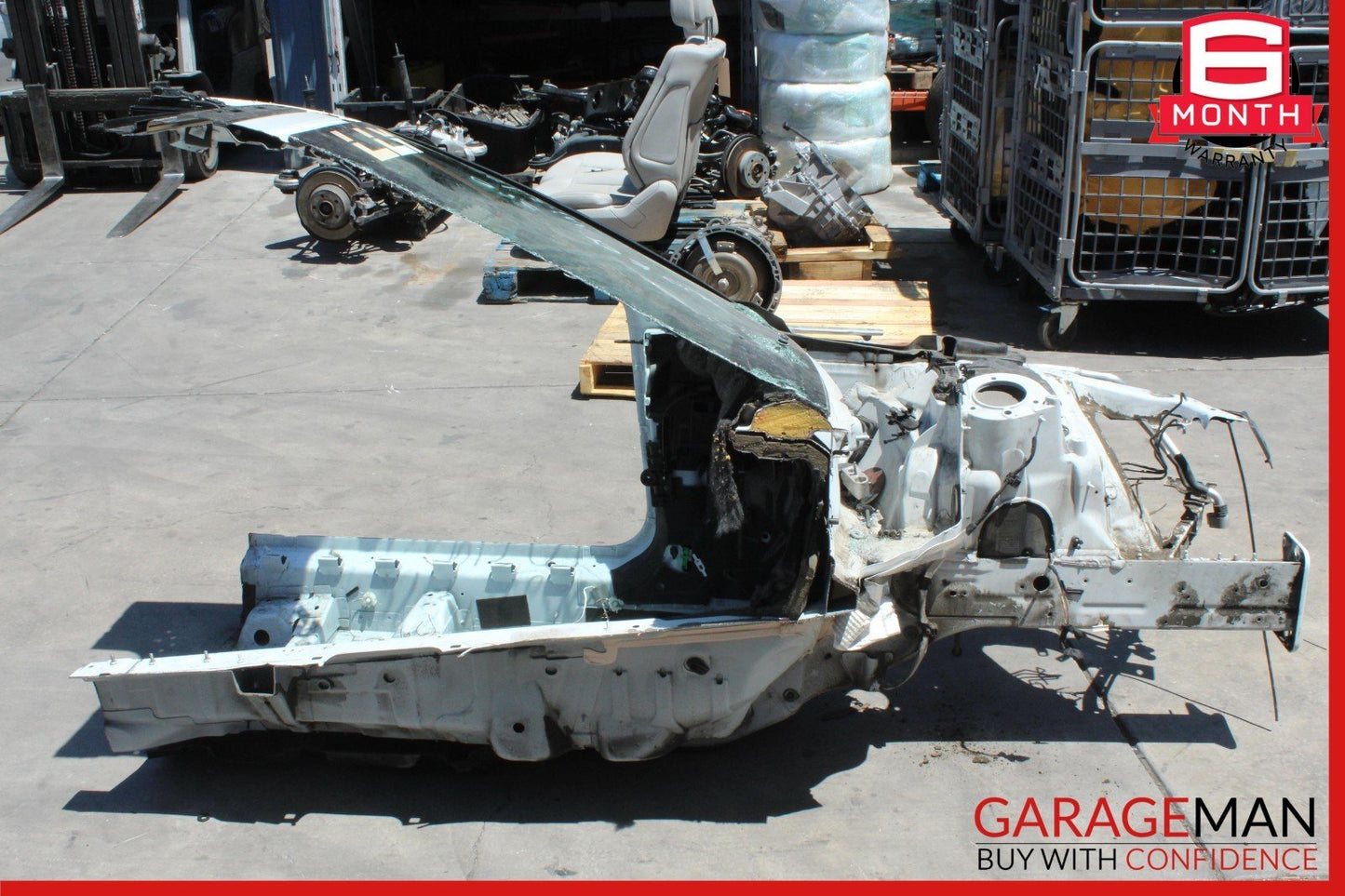 14-18 Audi RS5 A5 S5 Front Left Side Rail Fender Body Frame White OEM