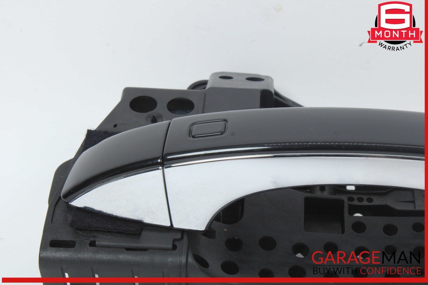 12-18 Audi A7 A6 Rear Left Driver Side Exterior Door Handle Black 4H0837885 OEM