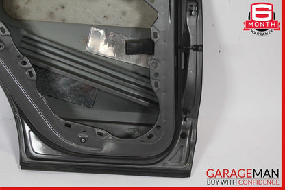 11-17 Porsche Cayenne 958 Rear Left Side Exterior Door Shell Panel Meteor Grey