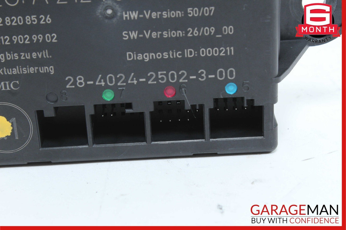 08-18 Mercedes W204 C300 CLS550 Rear Left Driver Side Door Control Module OEM