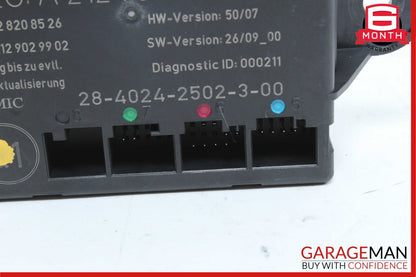 08-18 Mercedes W204 C300 CLS550 Rear Left Driver Side Door Control Module OEM