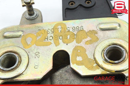 97-04 Porsche Boxster 986 Rear Trunk Lock Latch Actuator Mechanism Assembly OEM
