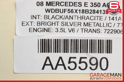 10-16 Mercedes W212 E350 Front Right Side Door Lock Actuator Keyless Go OEM