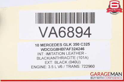 07-18 Mercedes X204 GLK350 E350 C350 Engine Motor Lower Oil Pan Cap OEM