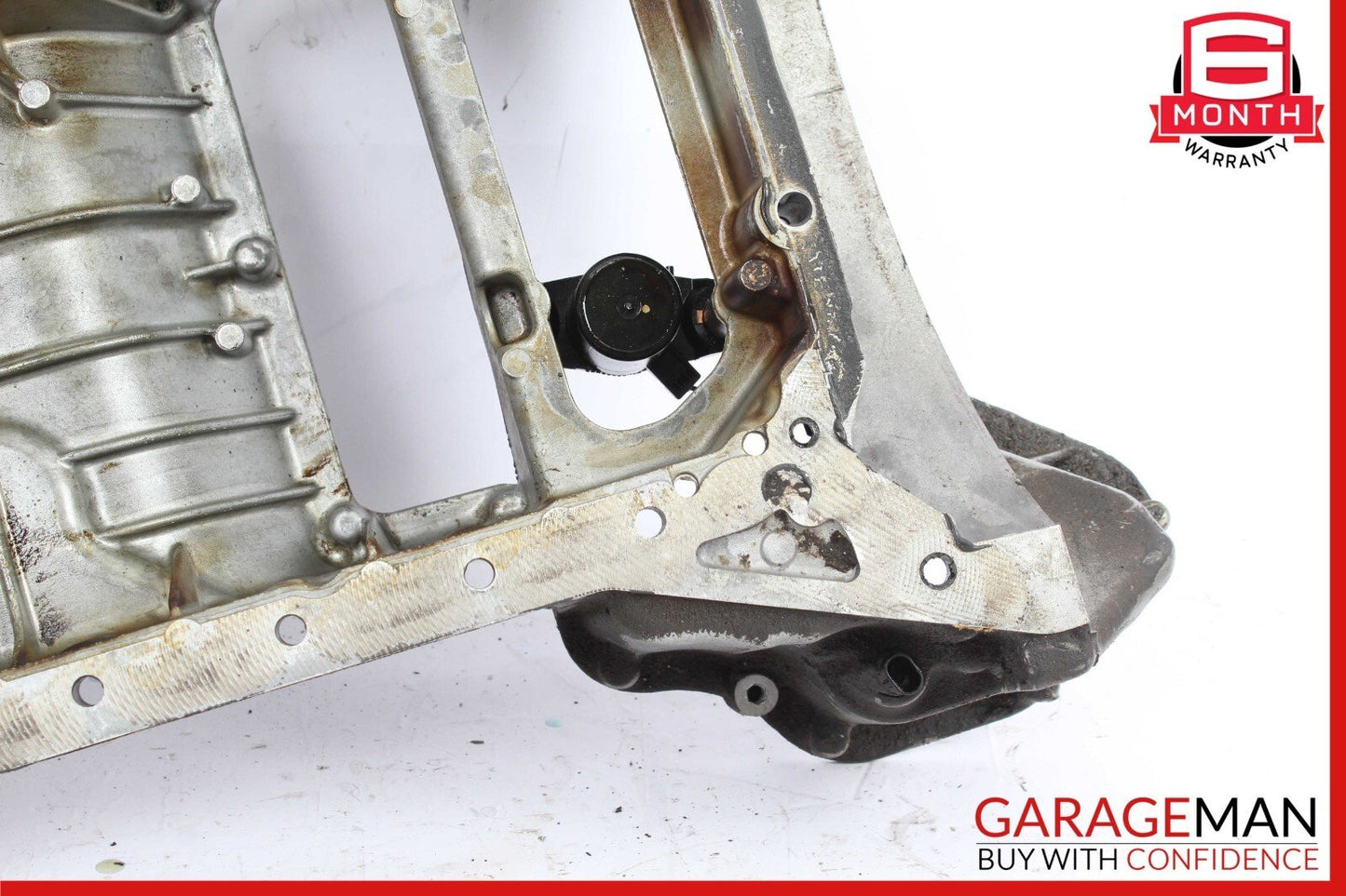06-11 Mercedes W204 C300 Engine Upper Oil Sump Baffle Pan 2720142102 OEM