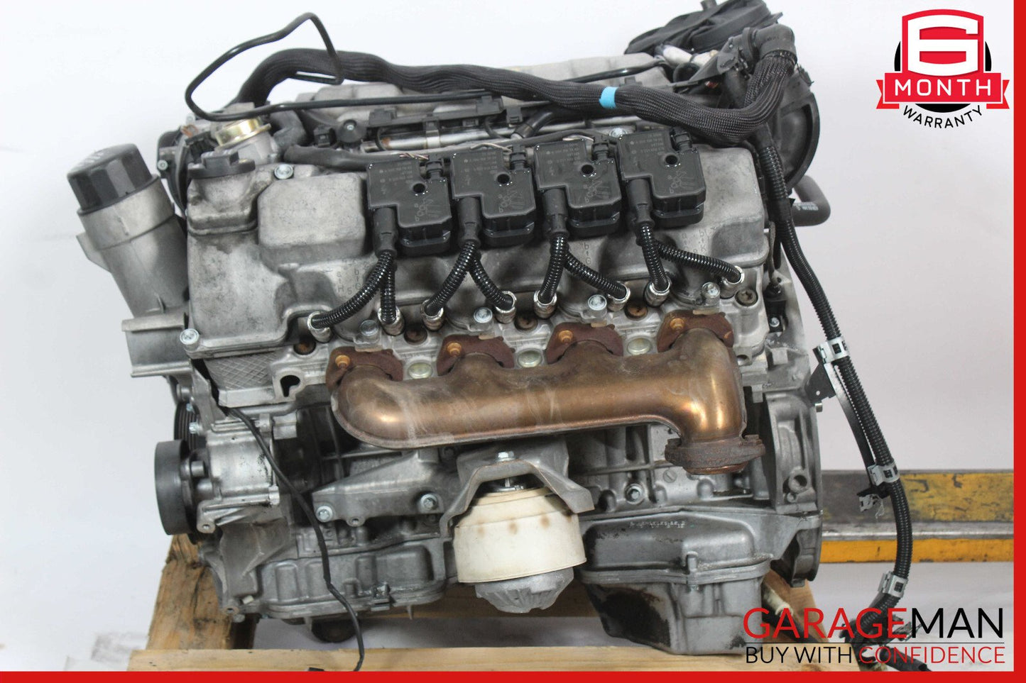 03-06 Mercedes R230 SL500 RWD Engine Motor Block Assembly OEM 134k