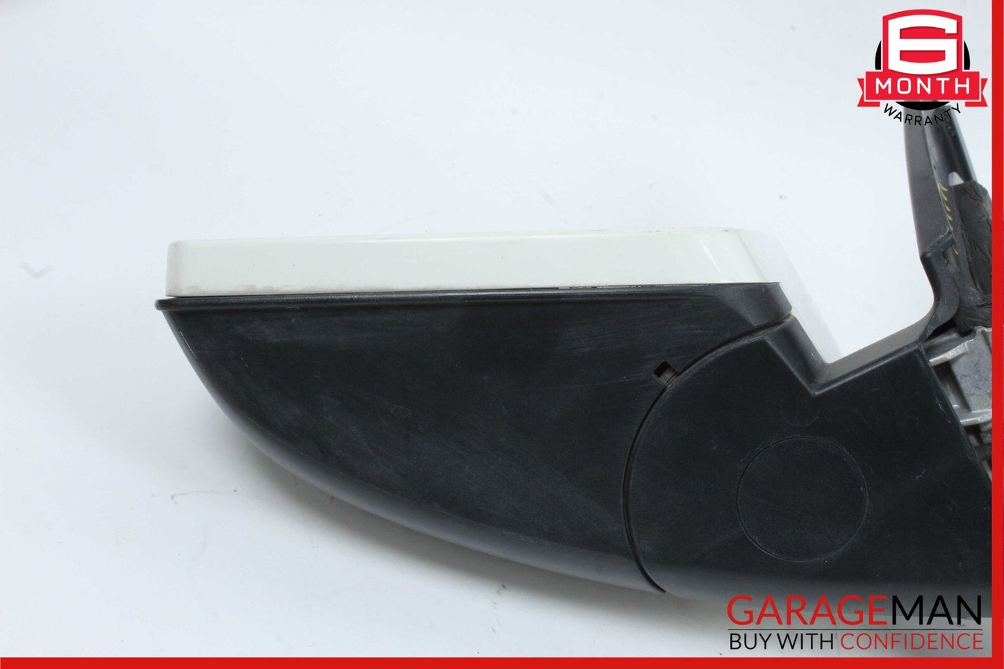 10-11 Mercedes W204 C300 Front Left Side Mirror Door Rear View White OEM