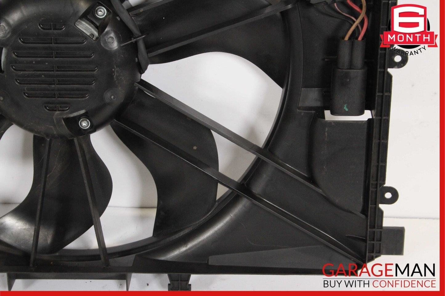 08-18 Mercedes W204 C250 C300 Engine Radiator Cooling Fan Shroud Motor Assy