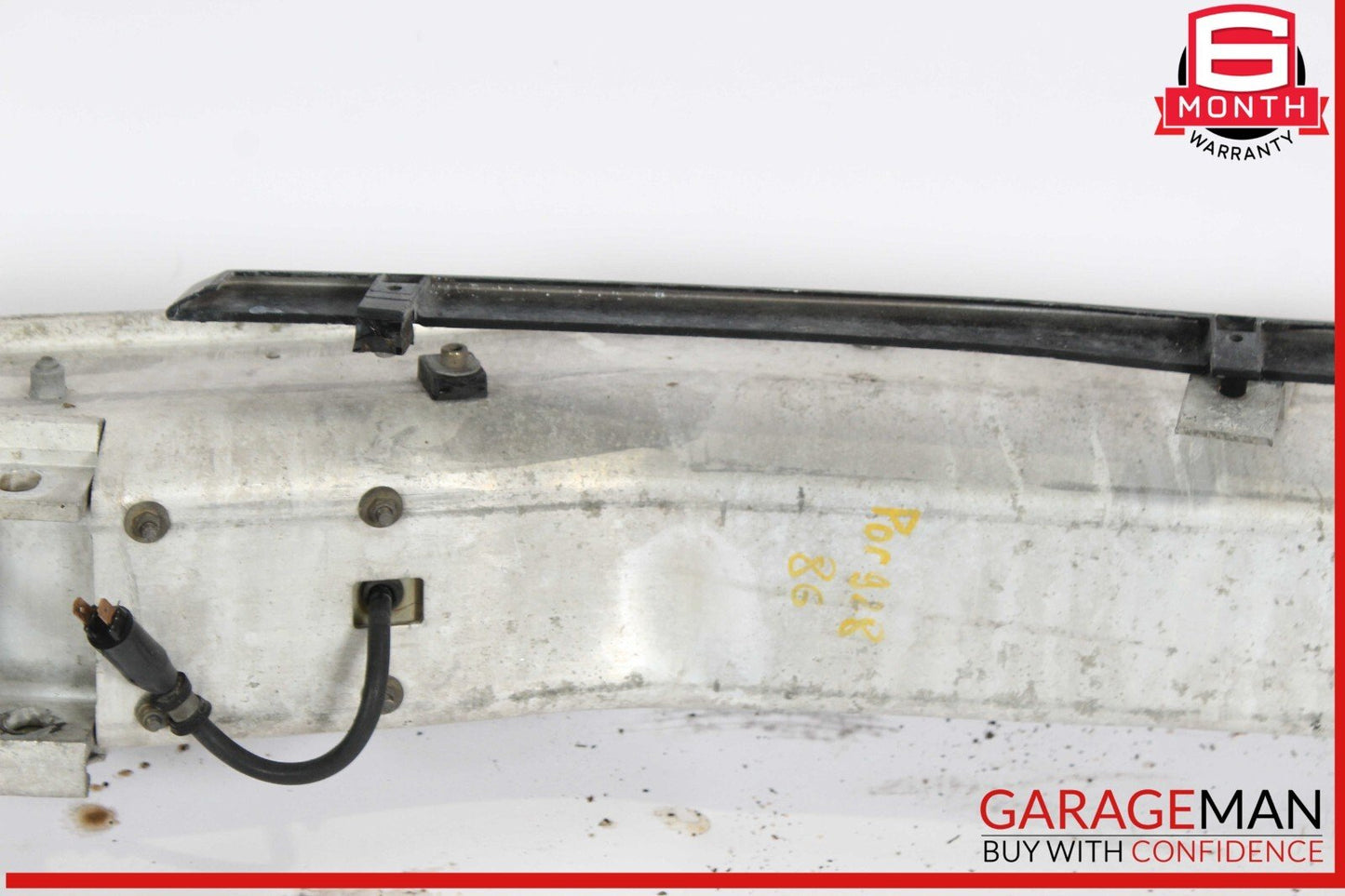 78-86 Porsche 928 S Front Bumper Support Bar Impact Reinforcement Beam OEM